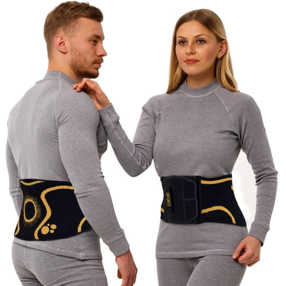 ORTONYX Back Support Brace for Men and WomanSport/Work/Rehabilitation3D Knitted Design with Removable 3D Lumbar PadBreathable and Elastic MaterialVelcro Closure with Hand Loop for Easy UseL-XL