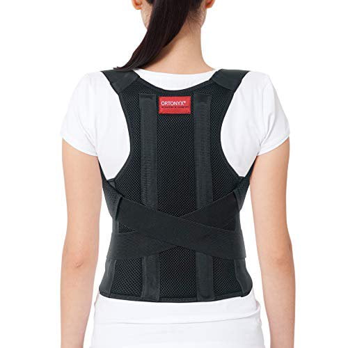 ORTONYX Comfort Posture Corrector Clavicle and Shoulder Support Back Brace, Fully Adjustable for Men and Women/656A-X-Small