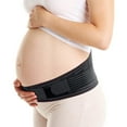 thumbnail image 1 of ORTONYX Maternity Support Belt - Back, Pelvic, Hip, Abdomen, Sciatica Pain Relief - Belly Band for Pregnant Women - S/M Black, 1 of 6