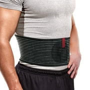 ORTONYX Premium Umbilical Hernia Belt for Men and Women / 6.25" Abdominal Binder With Hernia Support Pad - Navel Ventral Epigastric Incisional and Belly Button Hernias - Black OX5241-3XL Plus Size