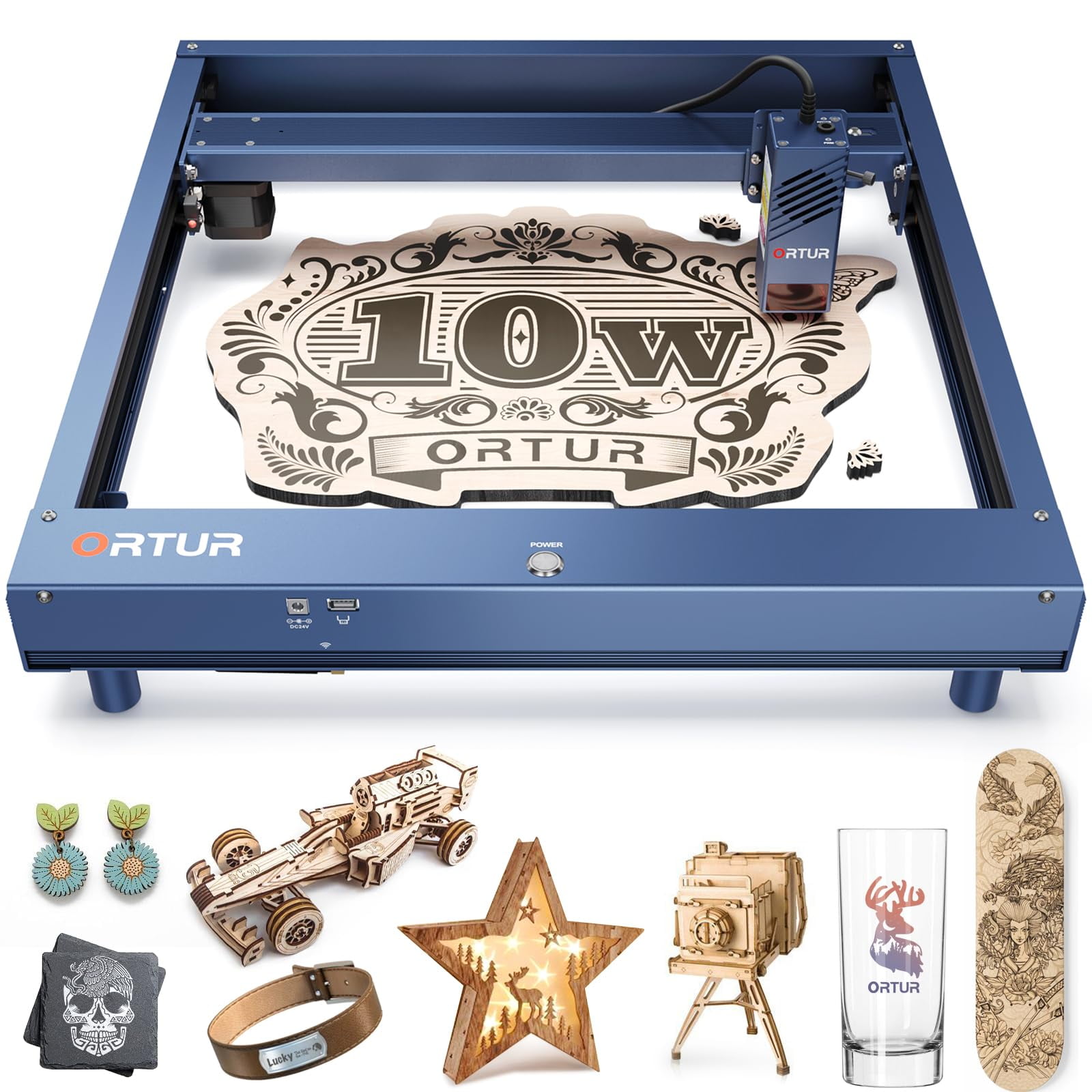 ORTUR H10 10W Laser Engraver, Laser Engraving Machine, Laser Engraver
