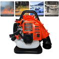 thumbnail image 1 of ORVELDIN 52cc Gas Backpack Leaf Blower, 2 Stroke Engine 550CFM Leaf Blower, 200MPH Tank Backpack Snow Blower for Lawn Care Yard Dust Debris Ergonomic Design, Low Vibration, Gifts for Dad, 1 of 9