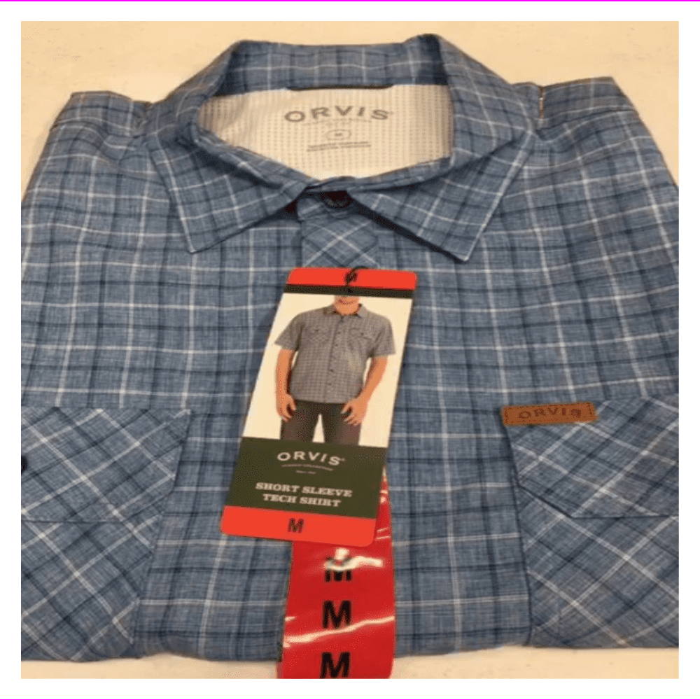 Orvis Montana Morning High V-Neck Short Sleeve Shirt for Men