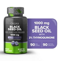 Aelona Black Seed Oil Capsules 1000mg 120 Softgels - Cold Pressed Black ...