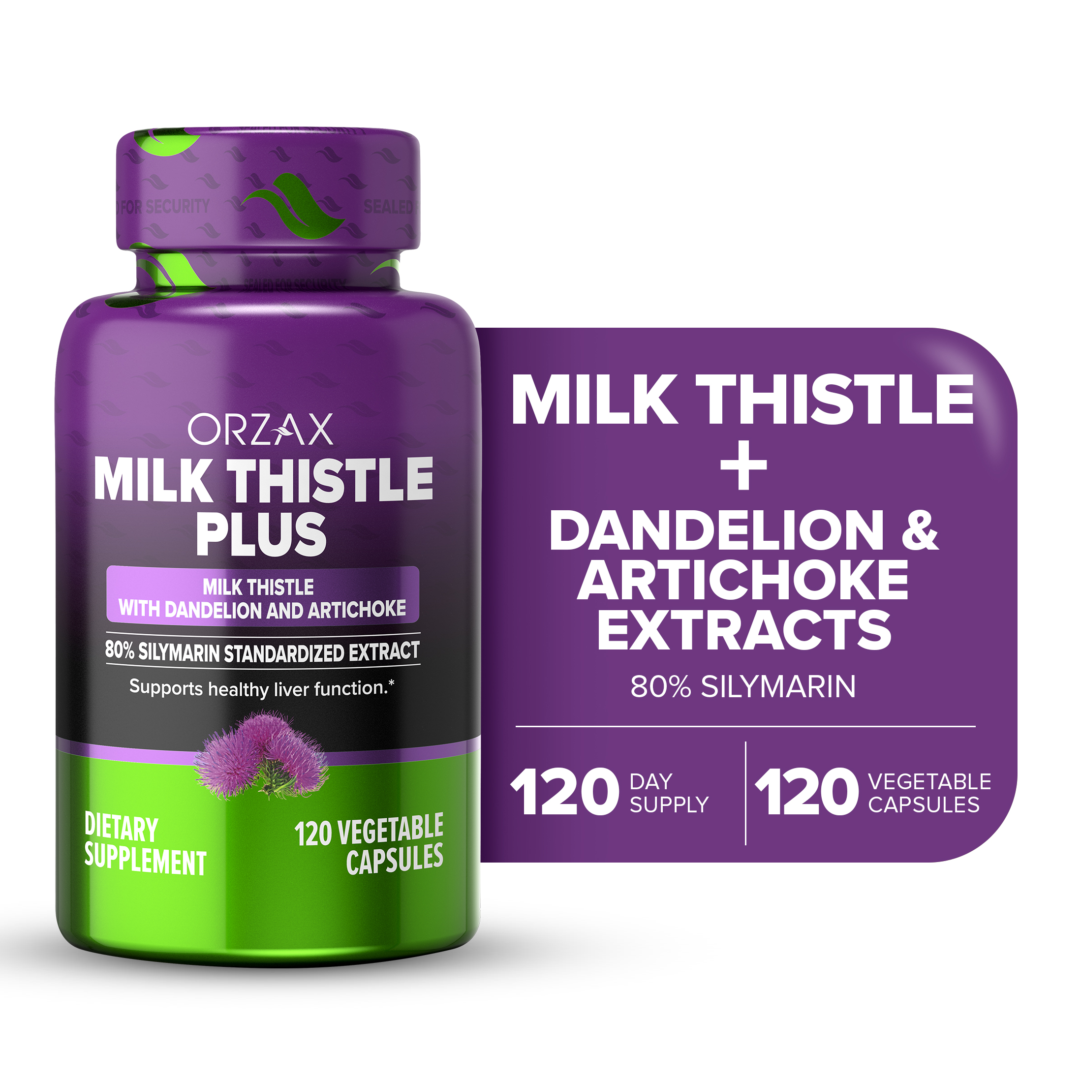 Spring Valley Milk Thistle Herbal Supplement 250 mg, 90 count, 2 pk