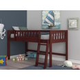 thumbnail image 1 of OS Home & Office Model 82804-1 Merlot Twin Low Loft Bed, 1 of 5