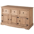 thumbnail image 1 of OS Home and Office Furniture Wood Buffet Sideboard in Corona Brown, 1 of 10