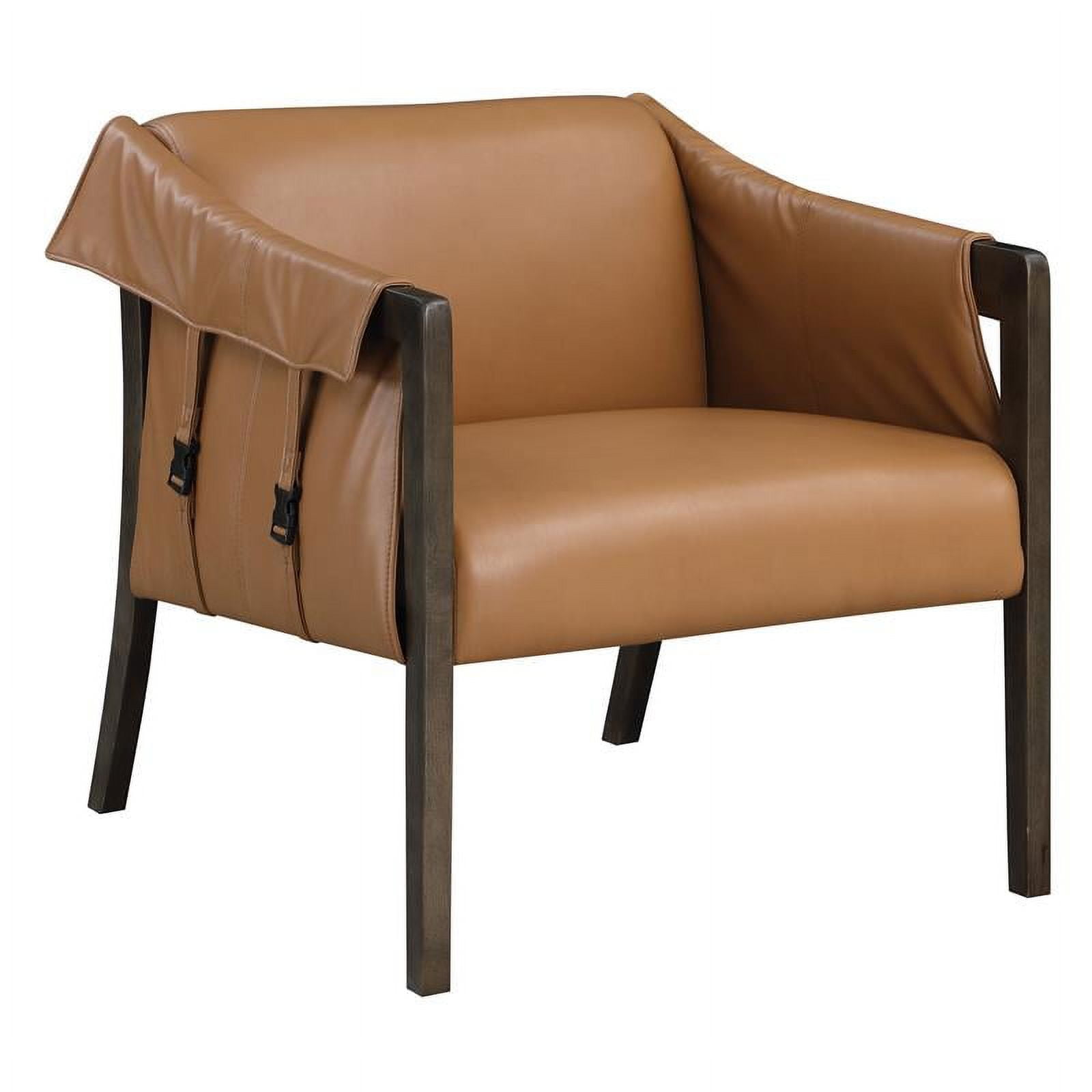 OS Home and Office Furniture Parkfield Accent Chair in Camel