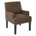thumbnail image 1 of OS Home and Office Furniture Transitional Fabric Guest Chair in Chocolate, 1 of 5