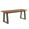 thumbnail image 1 of OS Home and Office Furniture Weston Bench in Rustic Sand Finish, 1 of 6