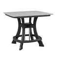 thumbnail image 1 of OS Home and Office Model 44S-C-LGB Counter Height Square Table in Light Gray with Black Base, 1 of 6