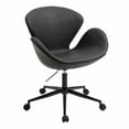 thumbnail image 1 of OS Home and Office Model AW801 Brown Faux Leather Home Office Chair, 1 of 8