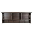 thumbnail image 1 of OS Home and Office Decorative Coat Rack and Storage Accent Rack in Espresso, 1 of 7