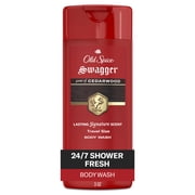 Old Spice Red Zone Swagger Mens Body Wash, All Skin Types, Scent of Cedarwood, 3 fl oz