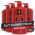 thumbnail image 1 of Old Spice Men's Body Wash Pump, Swagger Scent of Confidence, 133.6OZ, 4 Pack, 1 of 11