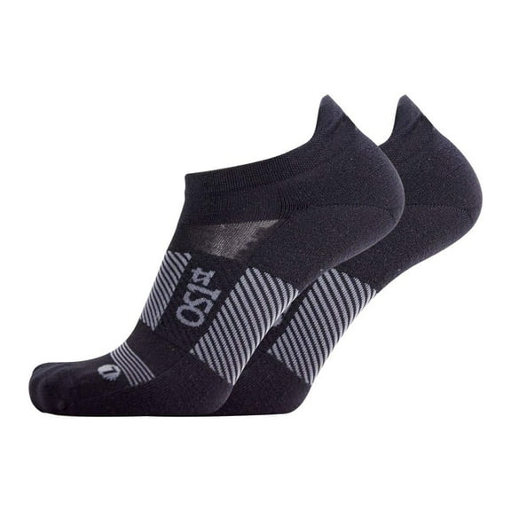 OS1st TA4 Thin Air No Show Running Socks with special ventilation feature for men and women BLACK