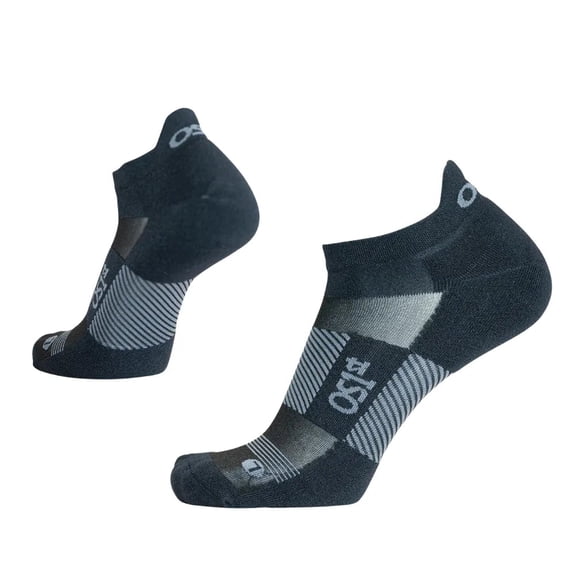 OS1st Thin Air Performance Socks | No Show Black- 3 Pairs pack