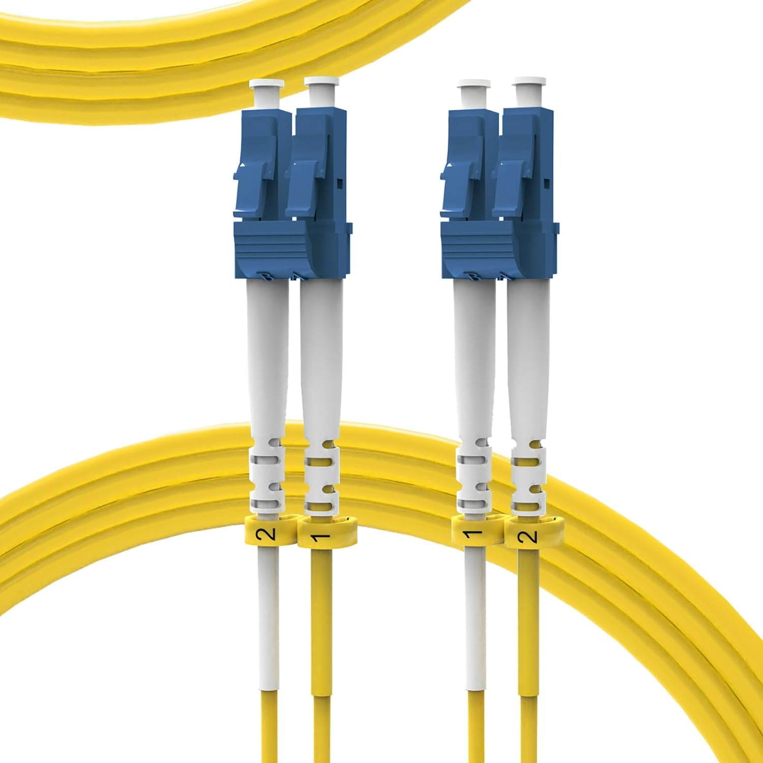 OS2 LC to LC Fiber Patch Cable 8m/26ft,Length Option:0.2m-200m,SMF 9 ...