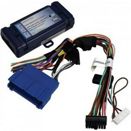 PAC - Radio Replacement Interface with OnStar Retention for Select Cadillac Vehicles - Blue