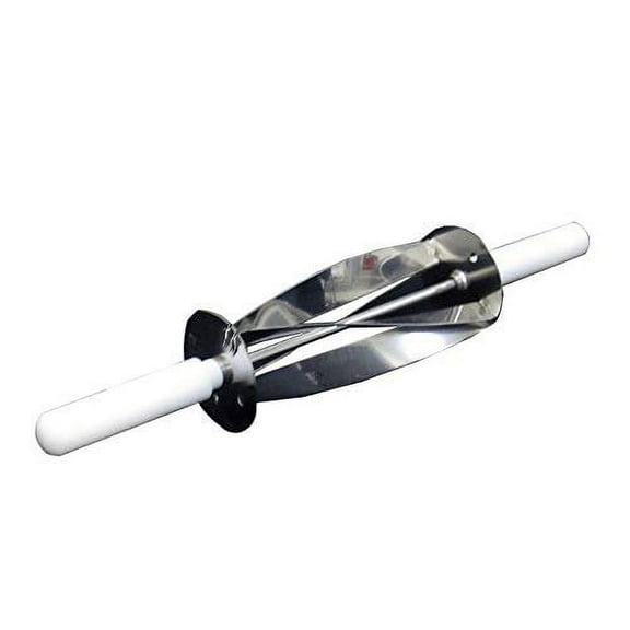 OSA Croissant Cutter Stainless Steel with Plastic Handles - Cuts: 4" x 8"
