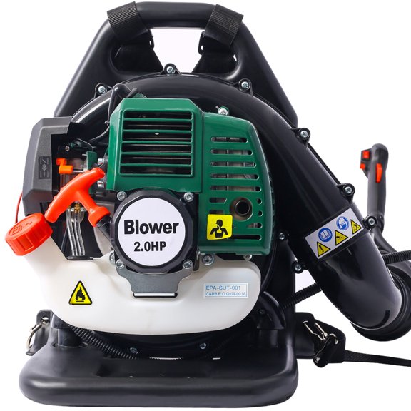 OSAKAPRO 52CC 2-Cycle Gas Backpack Leaf Blower with Extension Tube  Green