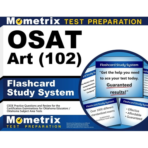OSAT Art (102) Flashcard Study System: CEOE Practice Questions and Review for the Certification Examinations for Oklahoma Educators / Oklahoma Subject Area Tests