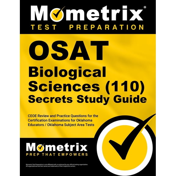 OSAT Biological Sciences (110) Secrets Study Guide