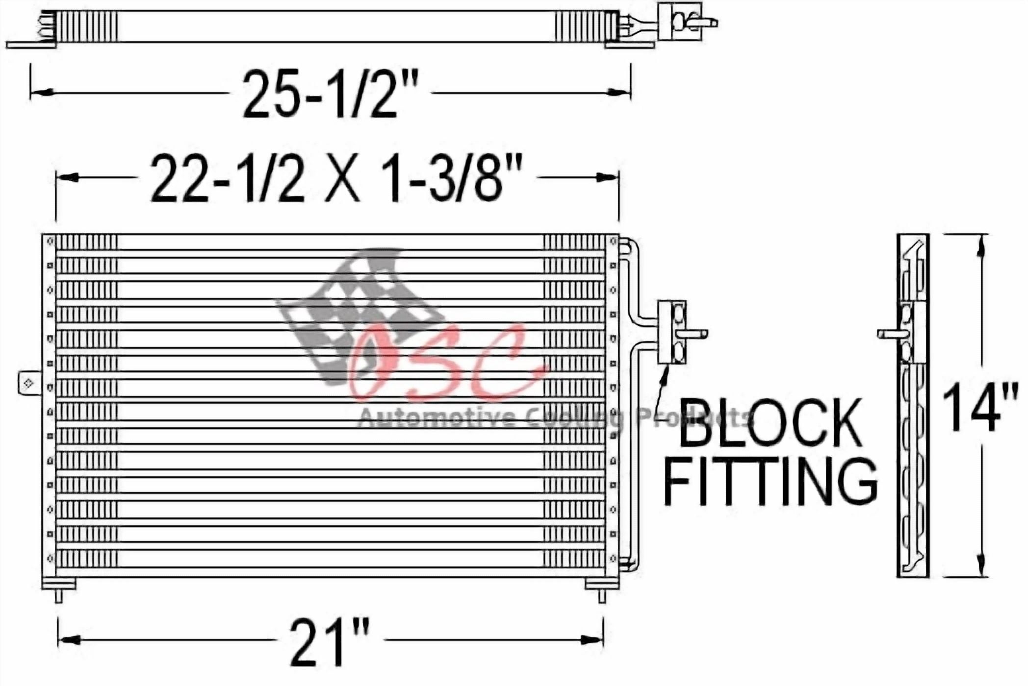 OSC 3341 A/c Condenser