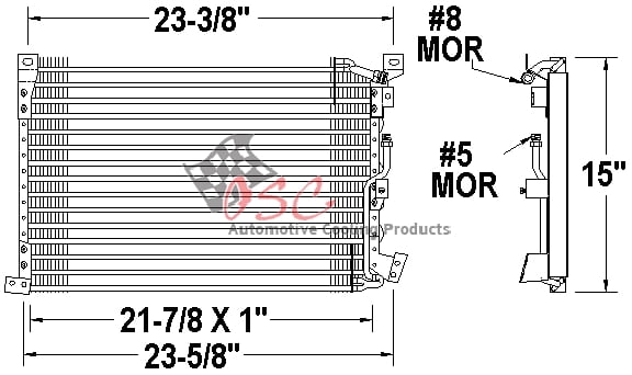 OSC 3356 A/c Condenser