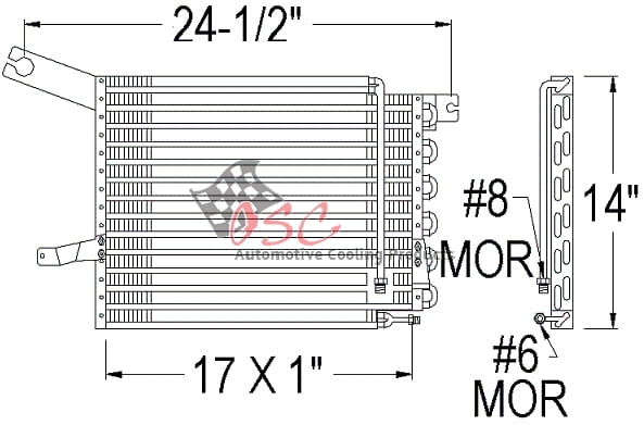 OSC 3365 A/c Condenser