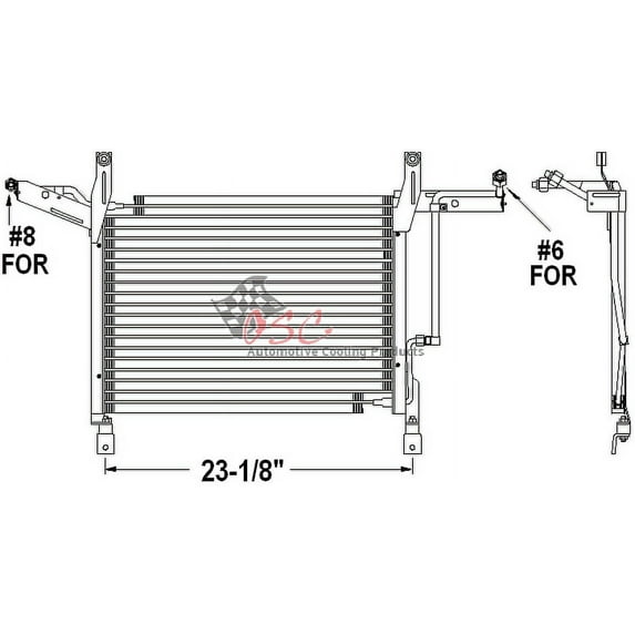 OSC 3605 A/C Condenser