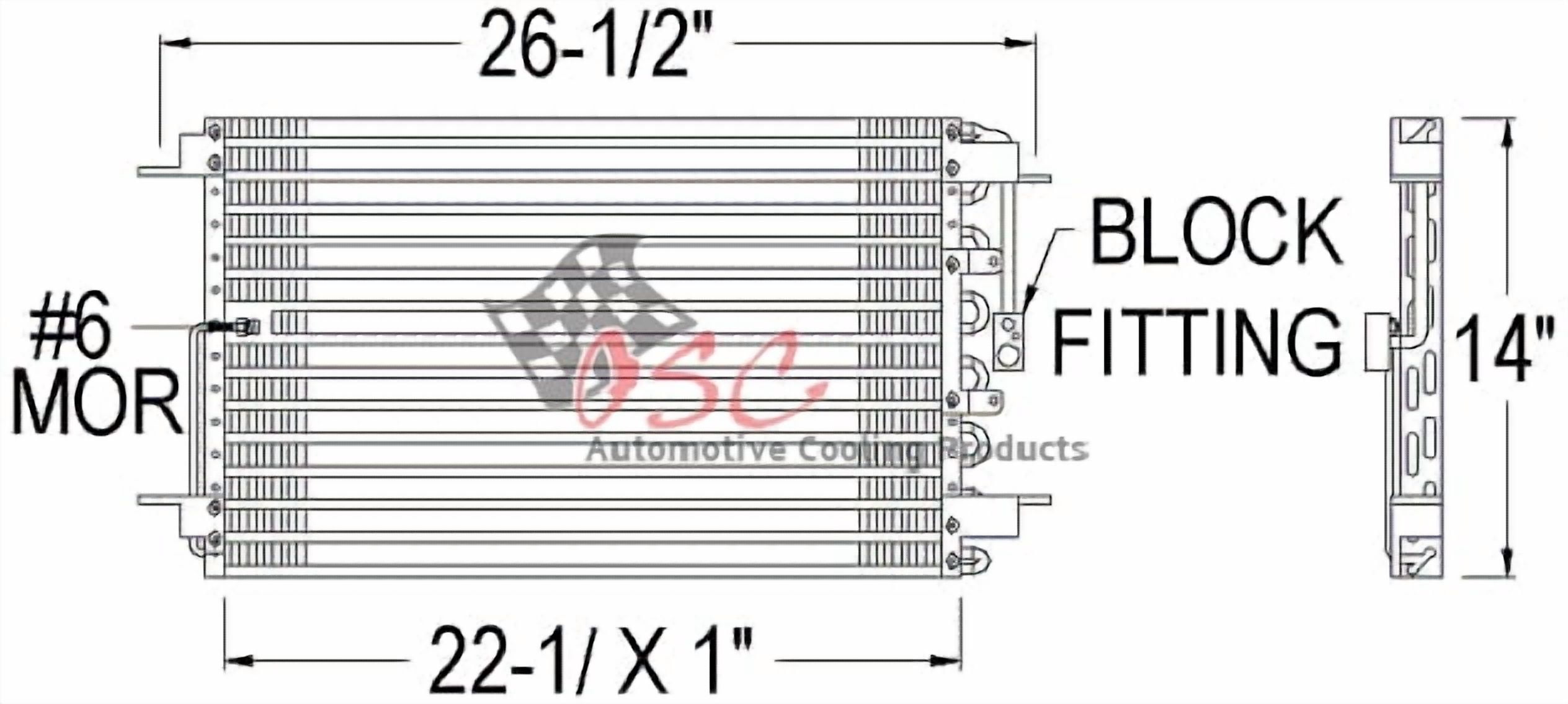 OSC 3938 A/c Condenser