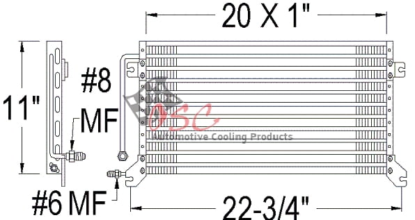 OSC 3950 A/c Condenser