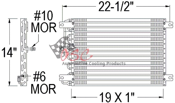OSC 3955 A/c Condenser