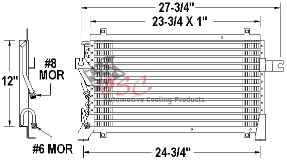 OSC 3958 A/c Condenser