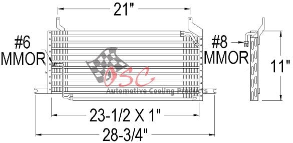 OSC 3963 A/c Condenser