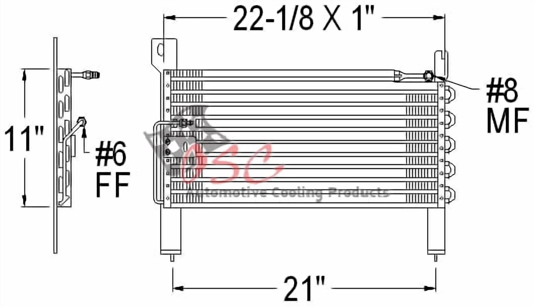 OSC 4053 A/c Condenser