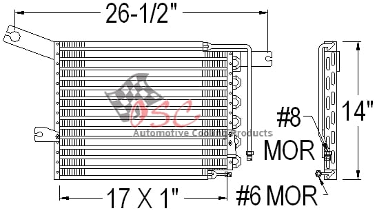 OSC 4060 A/c Condenser