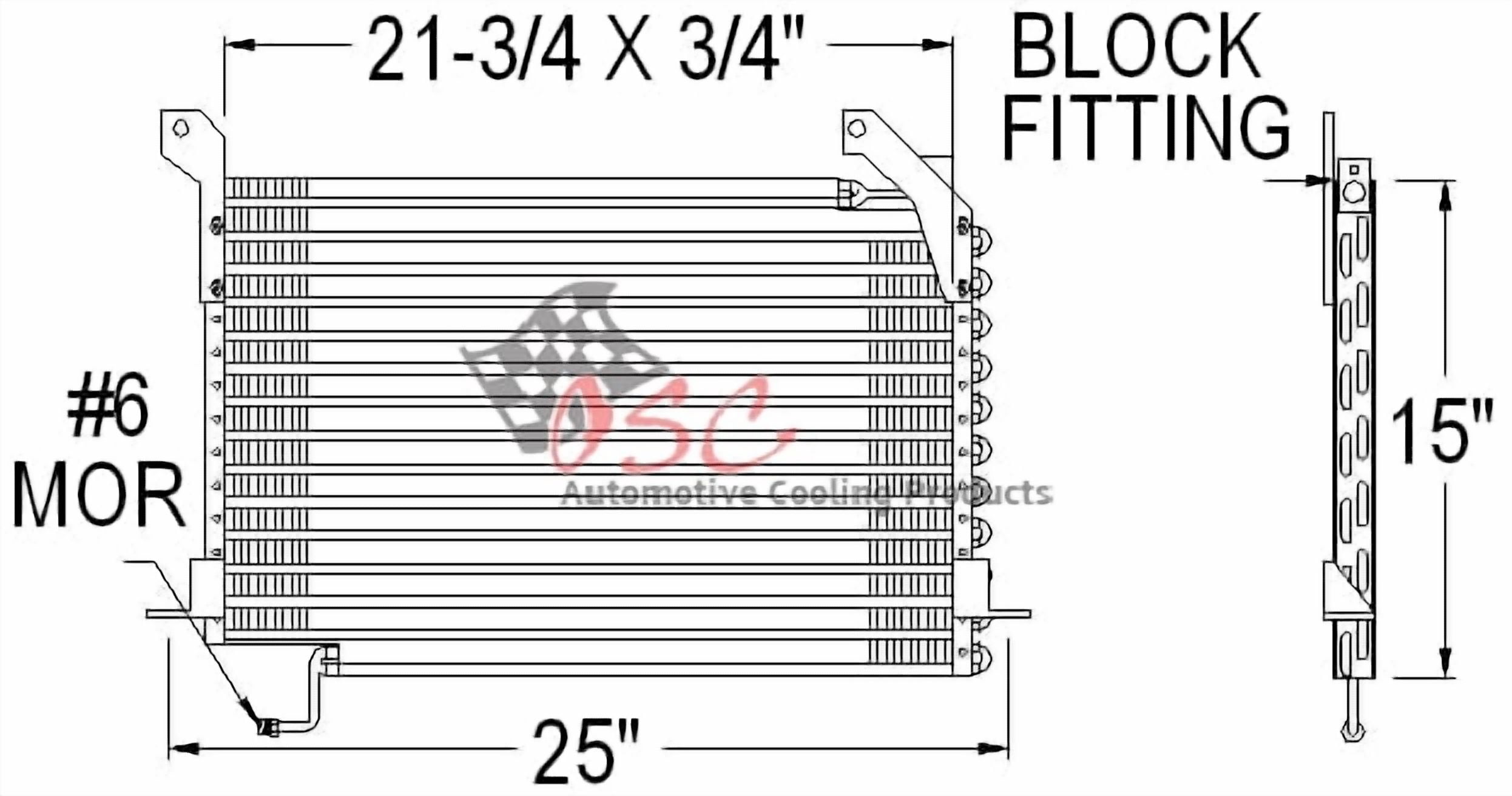 OSC 4203 A/c Condenser