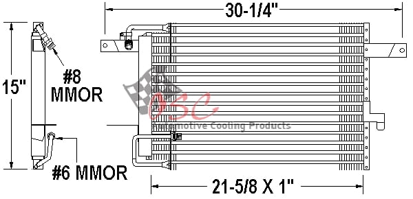 OSC 4247 A/c Condenser