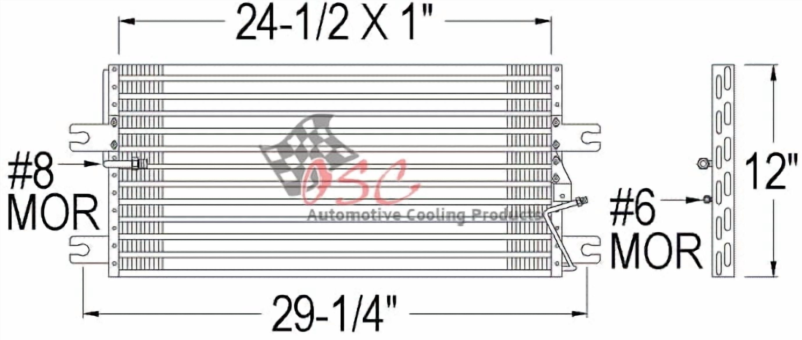 OSC 4264 A/c Condenser
