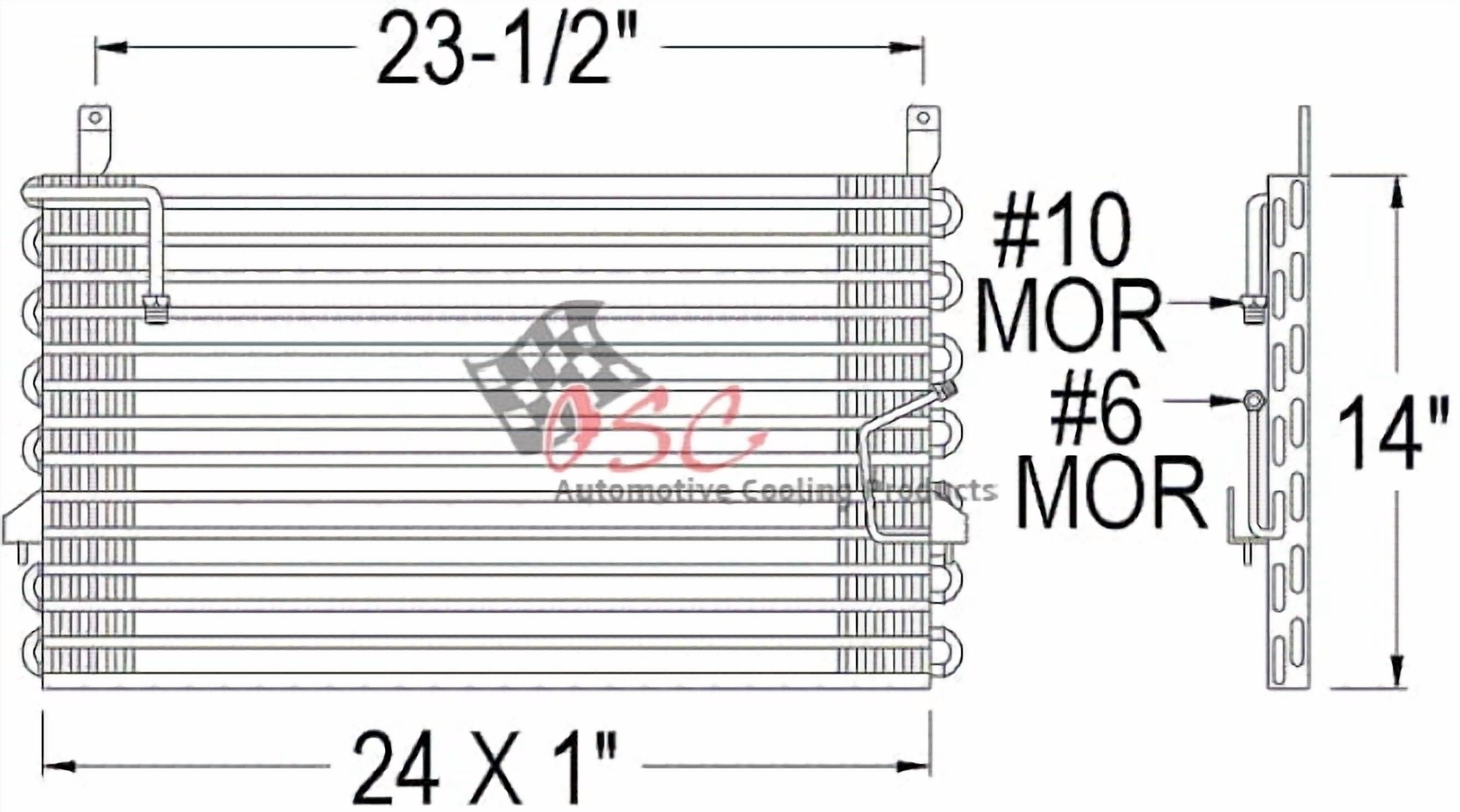 OSC 4274 A/c Condenser