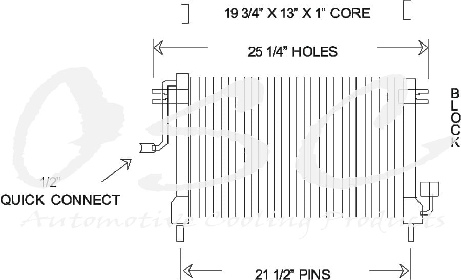 OSC 4408 A/c Condenser