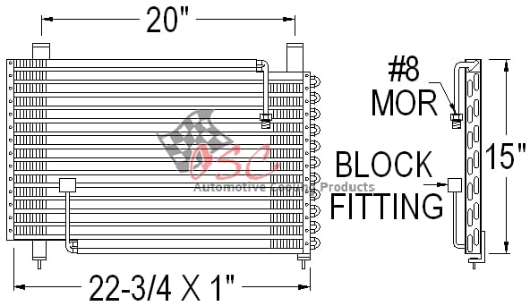 OSC 4417 A/c Condenser
