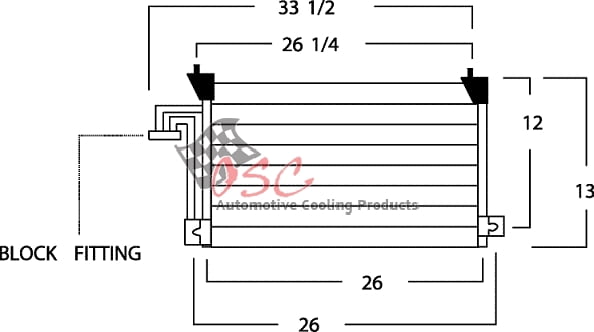 OSC 4422 A/c Condenser