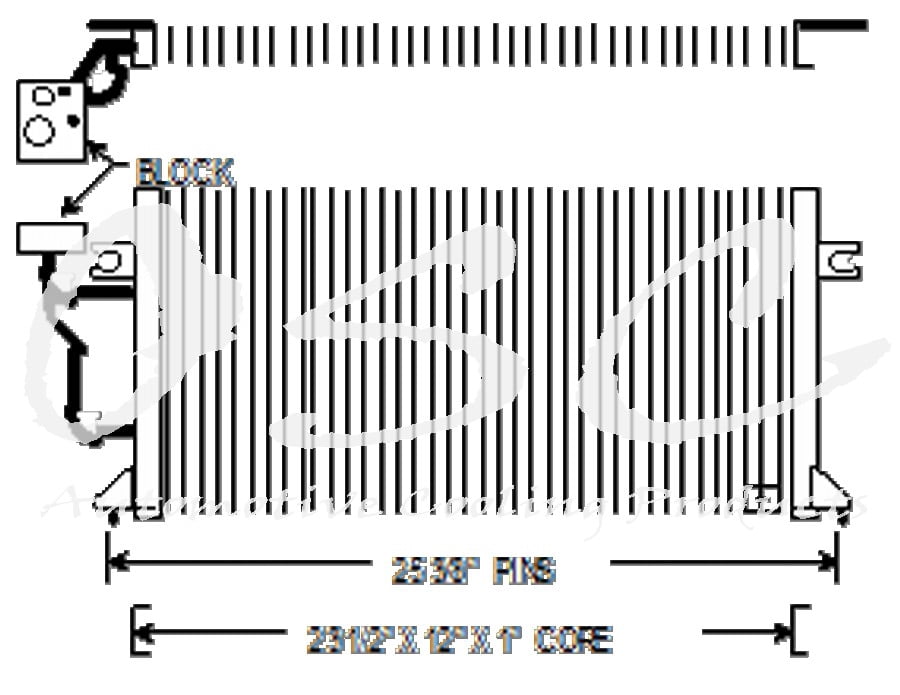 OSC 4538 A/c Condenser