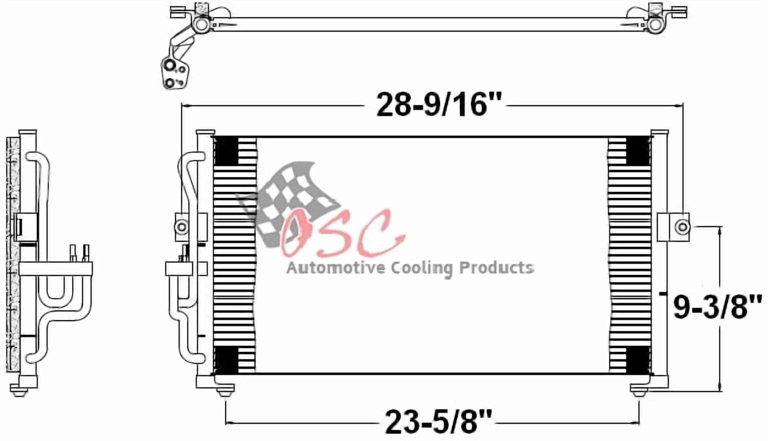 OSC 4653 A/c Condenser