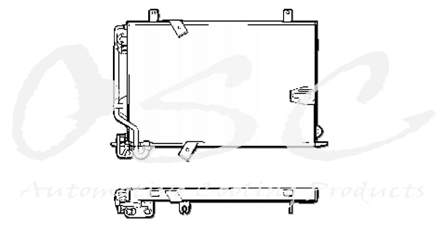 OSC 4665 A/c Condenser