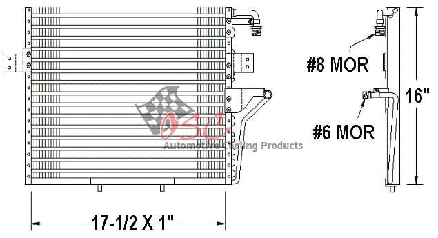 OSC 4683 A/c Condenser