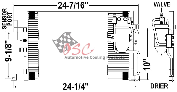 OSC 4941 A/c Condenser